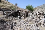 Después de un ataque aéreo turco 